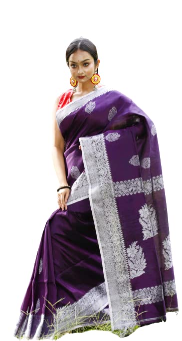 Linen Banarasi Saree