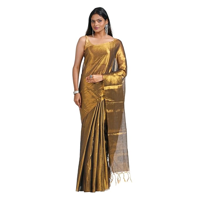 Tissue Handloom Saree