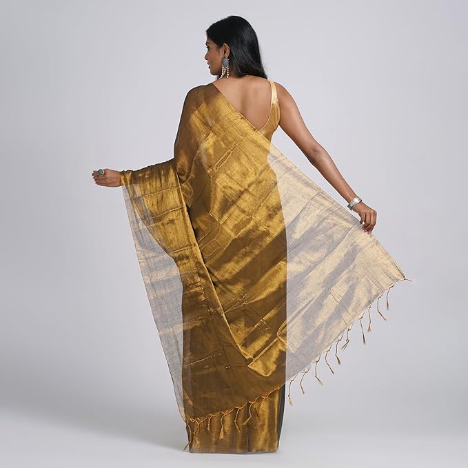Tissue Handloom Saree