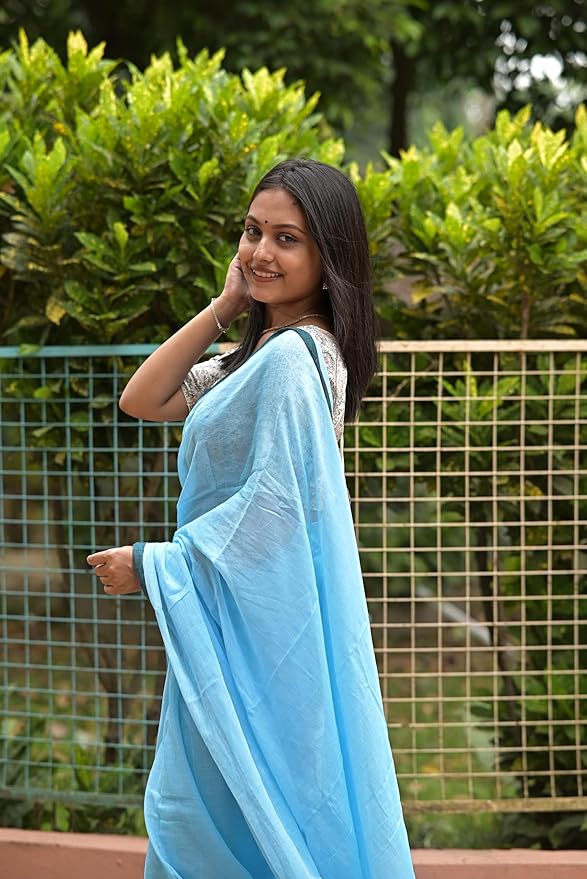 Mul Cotton Saree