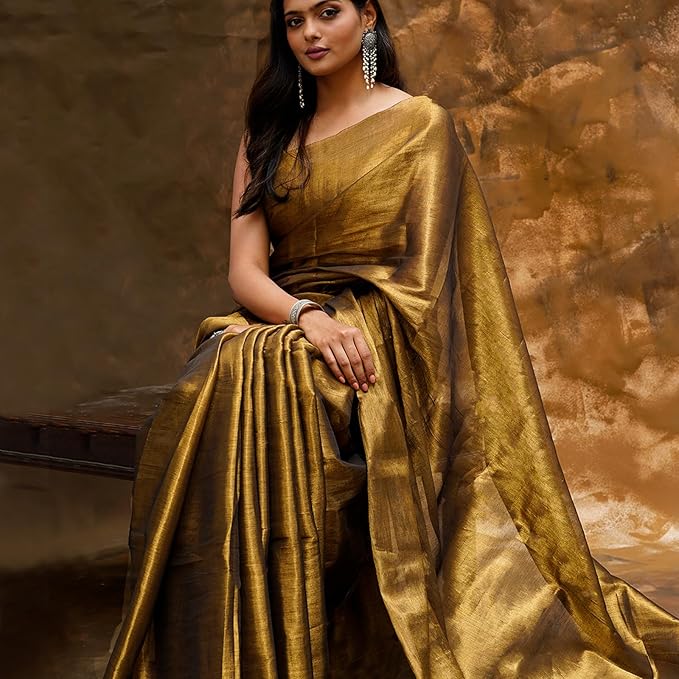 Tissue Handloom Saree
