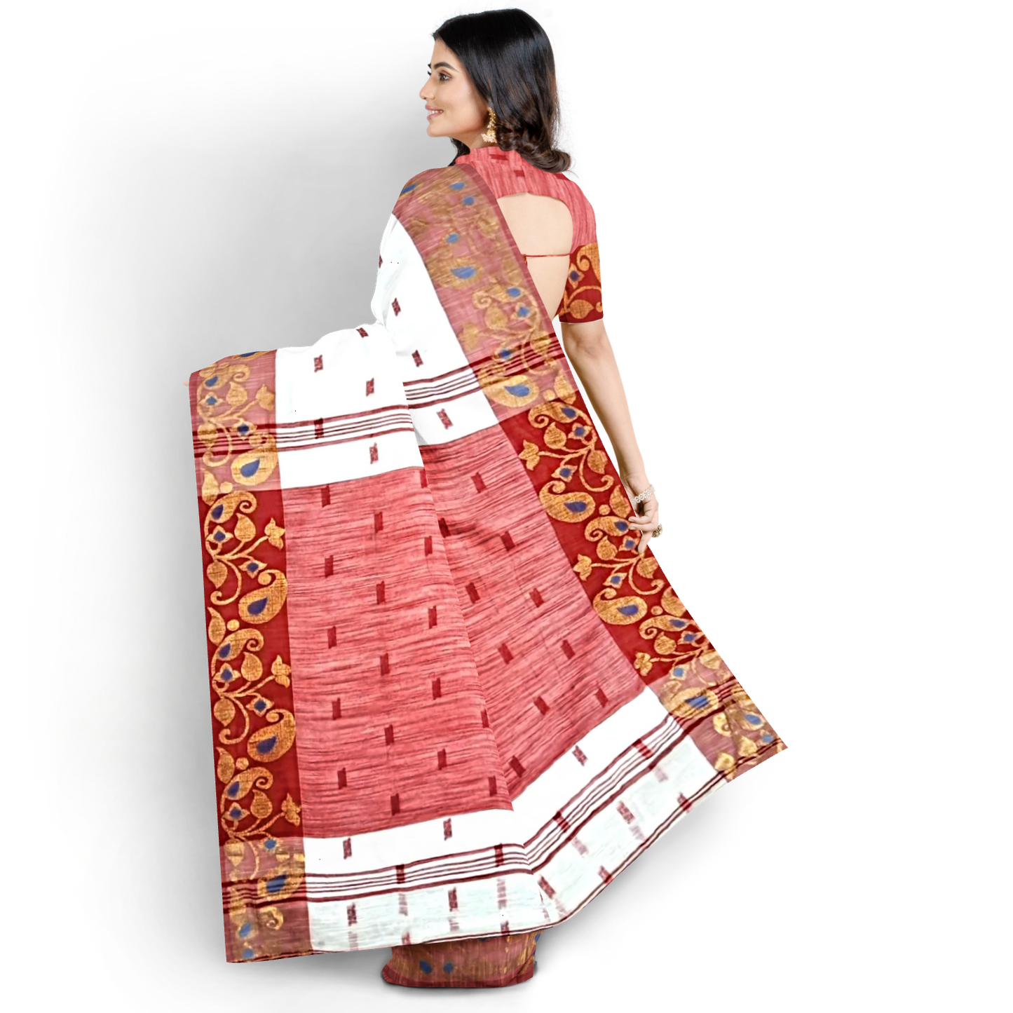Soft Cotton Silk Handloom Saree