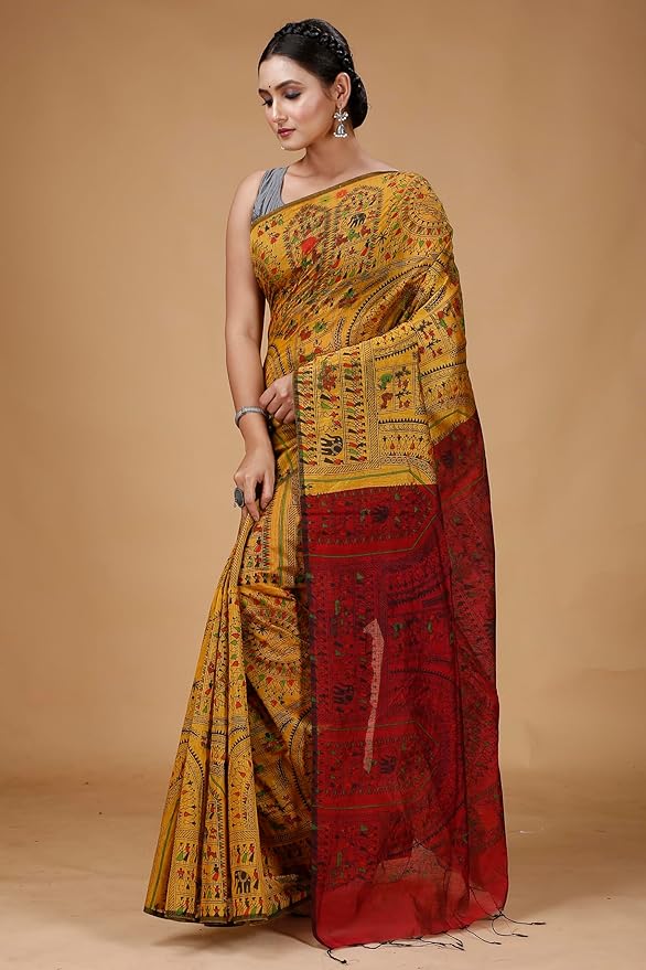 Madhubani Saree