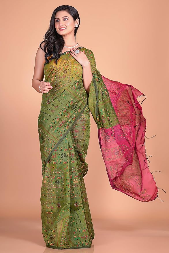 Madhubani Saree
