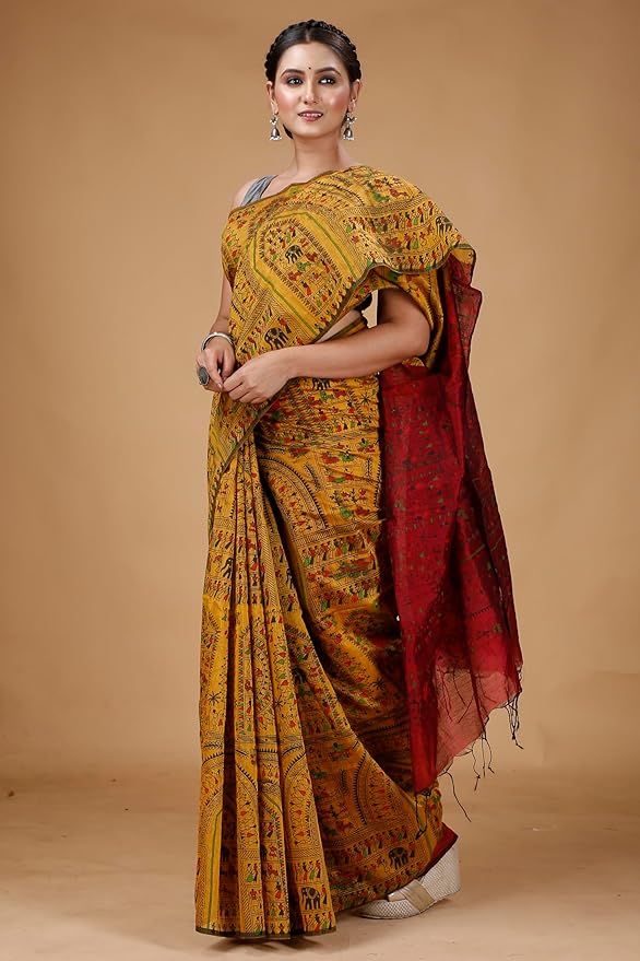 Madhubani Saree