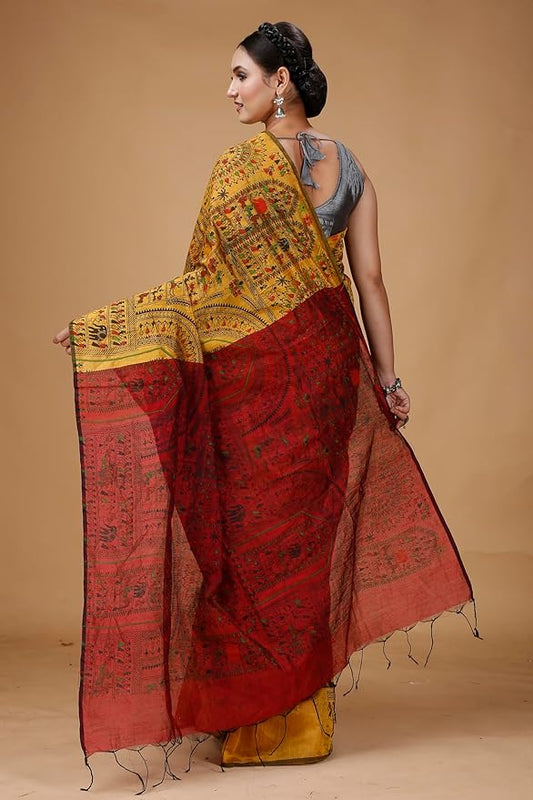 Madhubani Saree